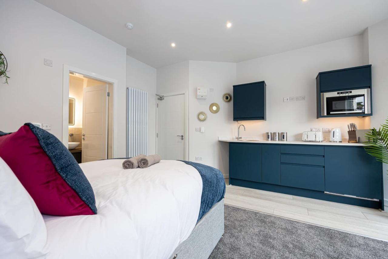 Morecambe Bay Studio Flats Free Parking Beach Front Exterior foto